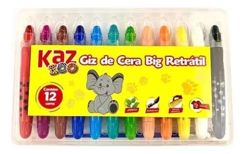 GIZAO CERA C/12 RETRATIL